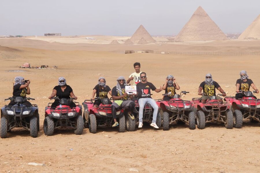 Cairo: Giza Pyramids Tour with Quad Bike Safari & Camel Ride - Valley Temple Stop for the Chephren Mummification Story