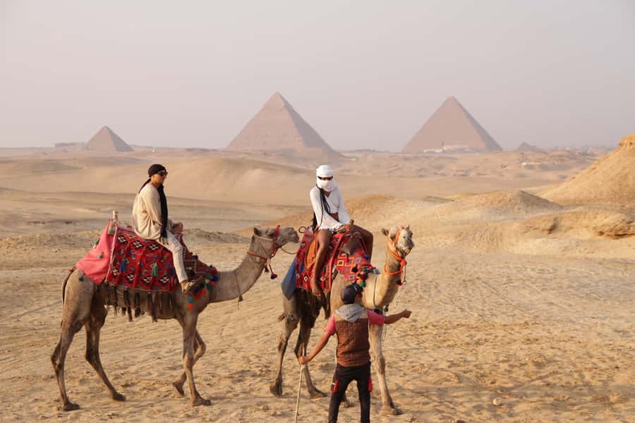 Cairo: Giza Pyramids Tour with Quad Bike Safari & Camel Ride - Guided Walk Among Cheops, Chephren, and Mykerinos Pyramids