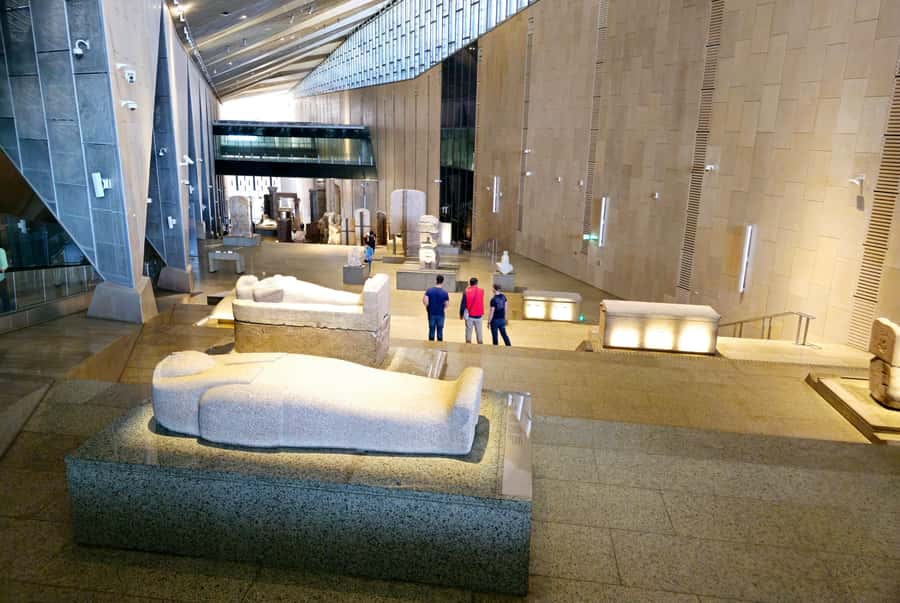 Cairo: Grand Egyptian Museum, Pyramids, Sphinx Tour & Lunch - Grand Egyptian Museum: how to see the highlights in two hours