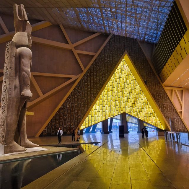 Cairo: Grand Egyptian Museum QR Ticket - The Grand Staircase experience: Ramses II and the pyramid moment
