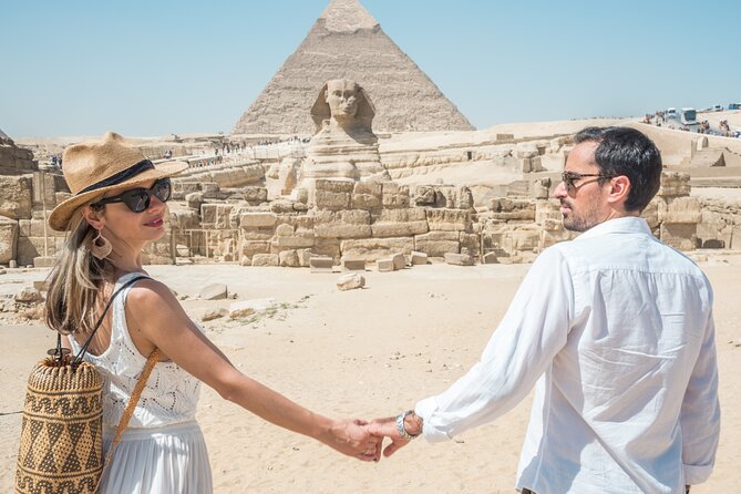 Cairo Guided Half-Day Tour of Giza Pyramids and Sphinx - Stop 1: Pyramids of Giza, Khufu, Khafre, and Menkaure