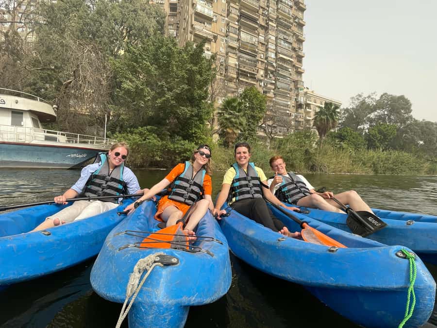 Cairo: Guided Kayaking Tour on the Nile River - Included Gear and Simple Comfort Choices