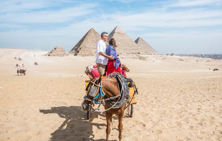 Cairo: Half Day Pyramids Tour by Camel or Horse Carriage - Egyptologist guide at the pyramids, Sphinx, and the smaller pyramid sites