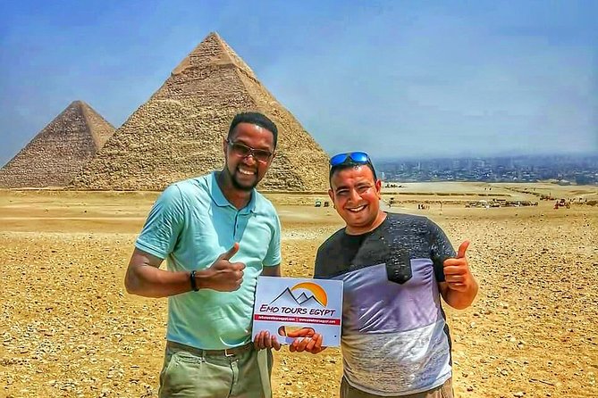 CAIRO LAYOVER EXCURSION TO GIZA PYRAMIDS SPHINX COPTIC CAIRO and BAZAAR - Giza Plateau: Where You Get Oriented Fast
