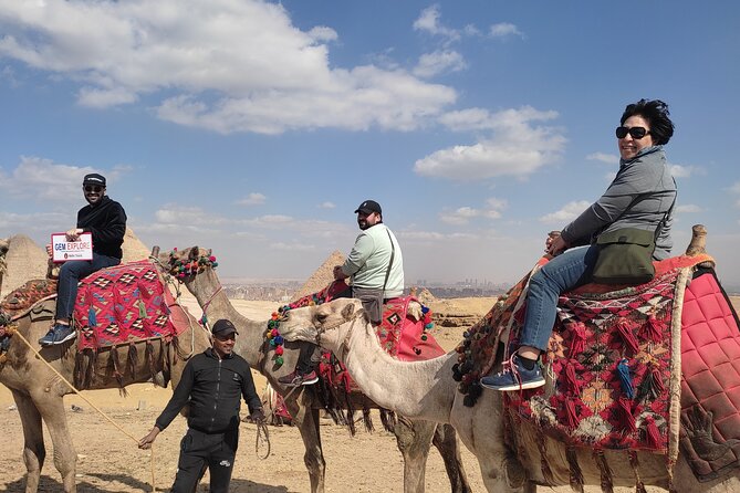 Cairo Layover Giza Pyramids & Sphinx with private tour Guide - The Panoramic View Stop and Camel Ride Option