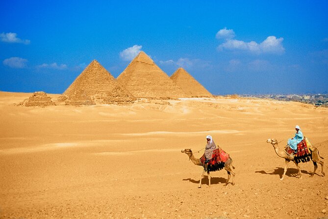 Cairo |Layover| Trip pick up from Cairo airport to visit Giza Pyramids & Sphinx - Khafre Pyramid Complex and Burial Chambers in Context