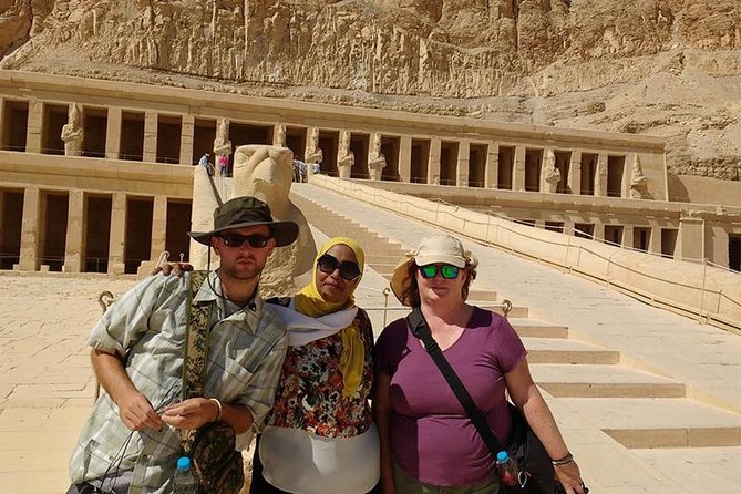 Cairo : Luxor East and West Banks Tour & Overnight SLEEPER Train Rounded trip - Temple of Hatshepsut at Deir el Bahari: the woman pharaoh stop