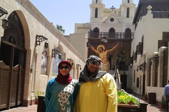 Cairo Old Coptic Church and Monastery St Simon Cave Church - Stop 1: Babylon Fortress, Hanging Church, and the Holy Crypt