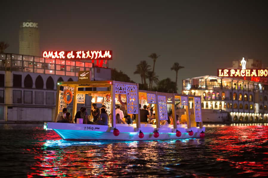Cairo: Private Felucca Ride, All You Can Drink only - Cafelluca Dokki check-in and what the start feels like