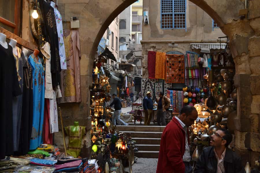 Cairo: Private Half-Day Local Market and Souq Tour - El Mosky market: a “useful stuff” stop for home goods and clothes