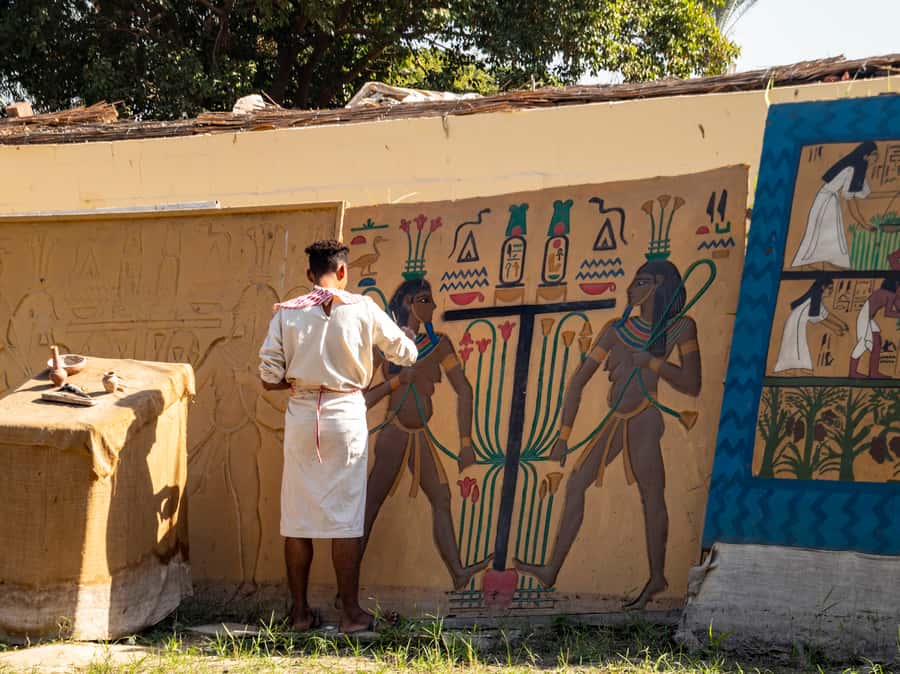Cairo: Private Pharaonic Village Tour With Tansfer and Lunch - Family-Friendly Fun: Kids Art Center and Optional Hands-On Activities