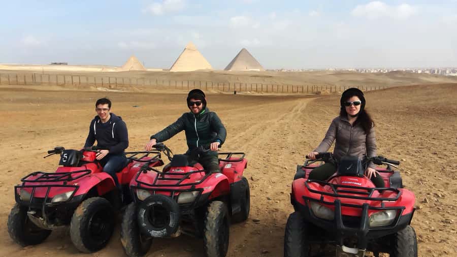 Cairo: Private Quad Bike Desert Tour with Pyramids & Sunset - Private Transfers Make the Day Feel Effortless