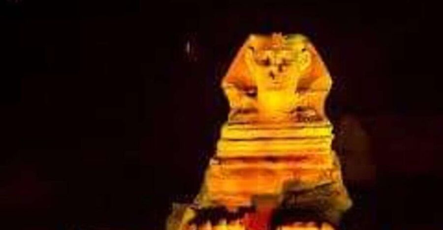 Cairo: Sound & Light Show at the Pyramids with Transfers - The show itself: Sphinx first, then the pyramids and famous names