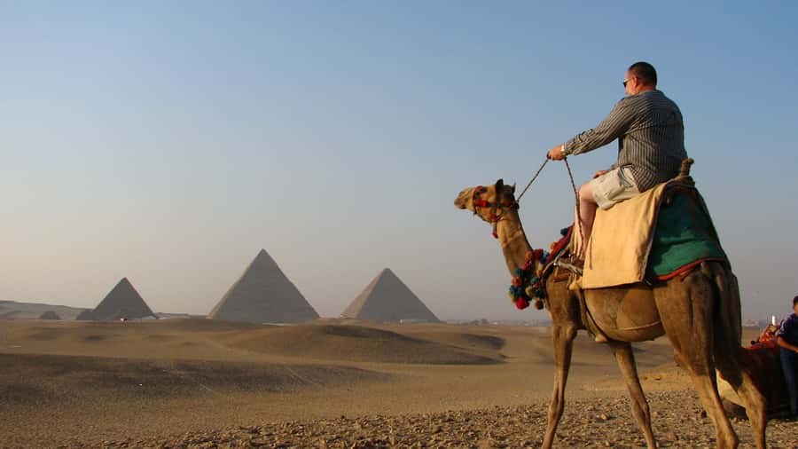 Cairo: Sunrise Camel Ride, Pyramids Tour & Local Breakfast. - Great Sphinx: the half-pharaoh, half-lion moment