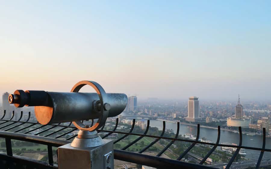 Cairo: Sunset at Cairo Tower with Lunch & Private Transport - The sunset payoff over Cairo, Giza, and the Nile