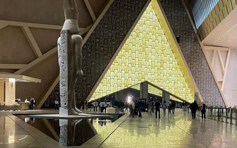 Cairo: The Grand Egyptian Museum Private Guided Tour - Grand atrium and gift shop: what to do with your final minutes