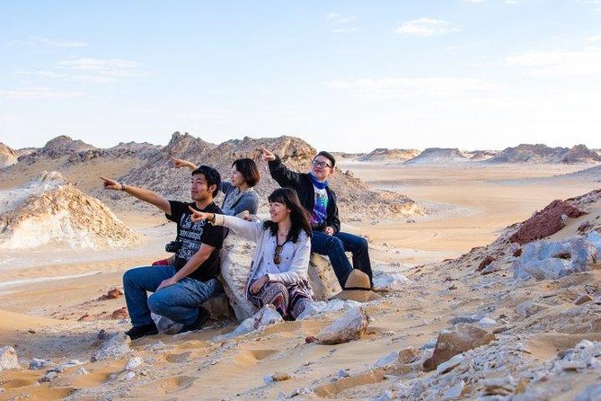 Camping in the White & Black Deserts (Bahariya Oasis) & Cairo Private transfer - Black Desert, Valley of El Haize hot springs, Crystal Mountain, and Agabat