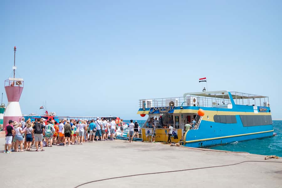 Conquest 2 Hour Semi Submarine with snorkeling from Hurghada - Hotel Pickup and Hurghada Marina Boarding