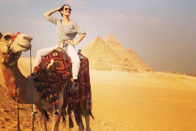 Day Tour to Giza Pyramids by Camel - Sphinx and Valley Temple stops, and how to get better photos