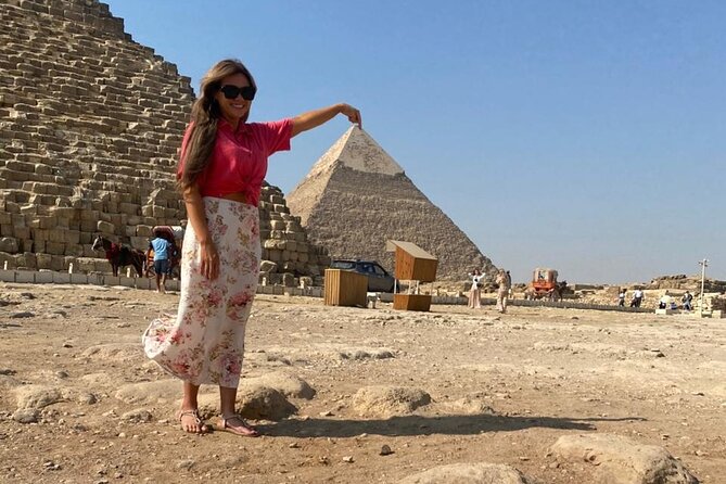 Day Tour To Giza Pyramids, Great Sphinx, Egyptian Museum, Bazzar - Giza Pyramids With a Clear Plan, Not a Guessing Game