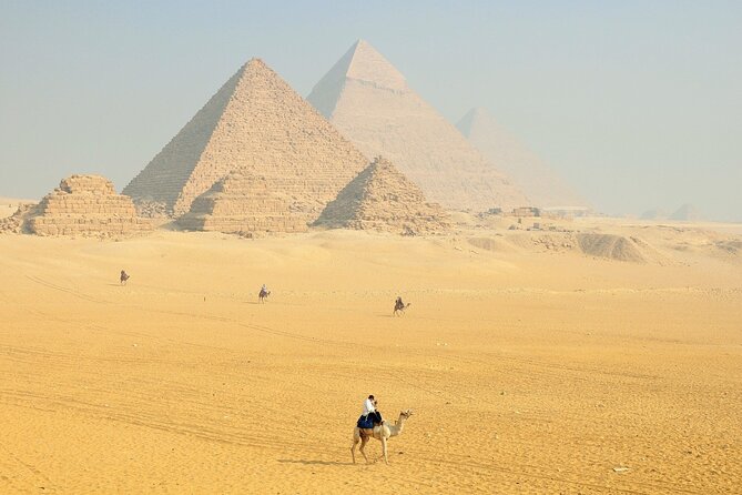 Day Tour To Giza Pyramids, Great Sphinx, Egyptian Museum, Bazzar - Khufu, Khafre, Menkaure: How the Pyramid Stops Add Up