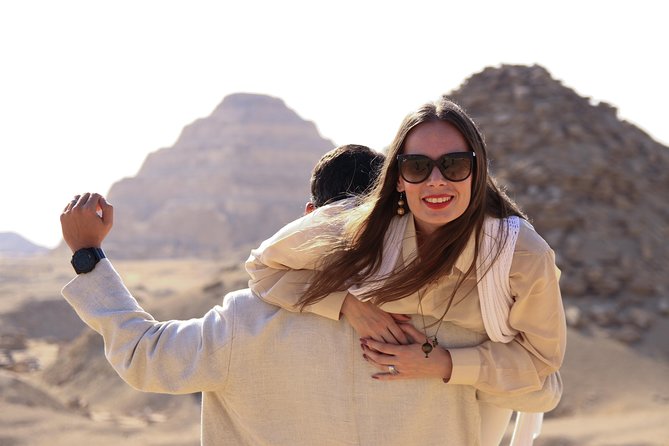 Day Tour to Giza Pyramids Memphis City Dahshur and Saqqara Pyramids - Price and value for a Cairo pyramid day