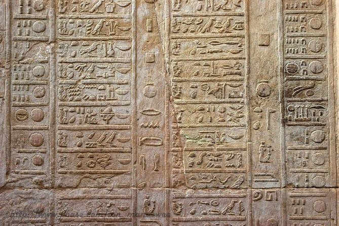 Day trip Kom Ombo and Edfu Temples from Aswan to Luxor - Your private Egyptologist guide: what you get from small details