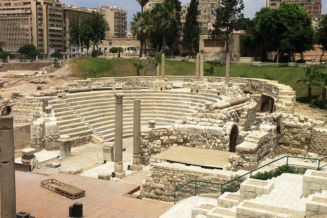 Day Trip to Alexandria from Giza & Cairo by Pharaohs Tours - Bibliotheca Alexandrina: modern library on ancient harbor ground