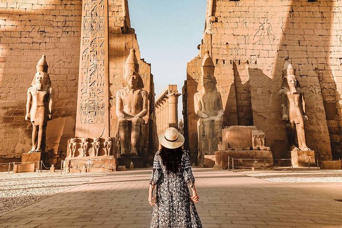Day Trip To Luxor From Cairo By Plane Including Lunch - Karnak complex time: Avenue of Sphinxes to the Sacred Lake