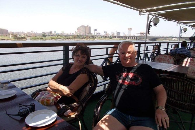 Dinner Cruise on the Nile River with Buffet belly dancer performance - Cairo Skyline Photos From the Roof Deck