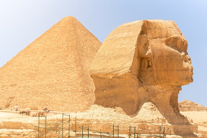 Discover Giza: Pyramids, Sphinx Tour with Lunch & Camel Adventure - The Great Sphinx: Why It Feels Bigger Than You Expect