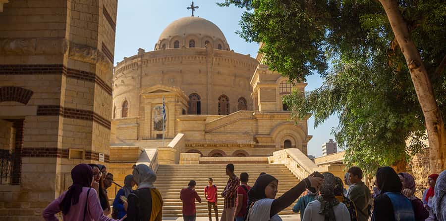 Egypt: Islamic and Coptic Cairo Guided Full-Day Tour - The Hanging Church: 29 steps and a Roman gateway above