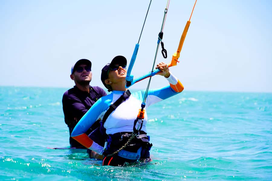 El Gouna: 2-Hour Introduction to Kitesurfing - On-water training: kite control before you hunt for speed