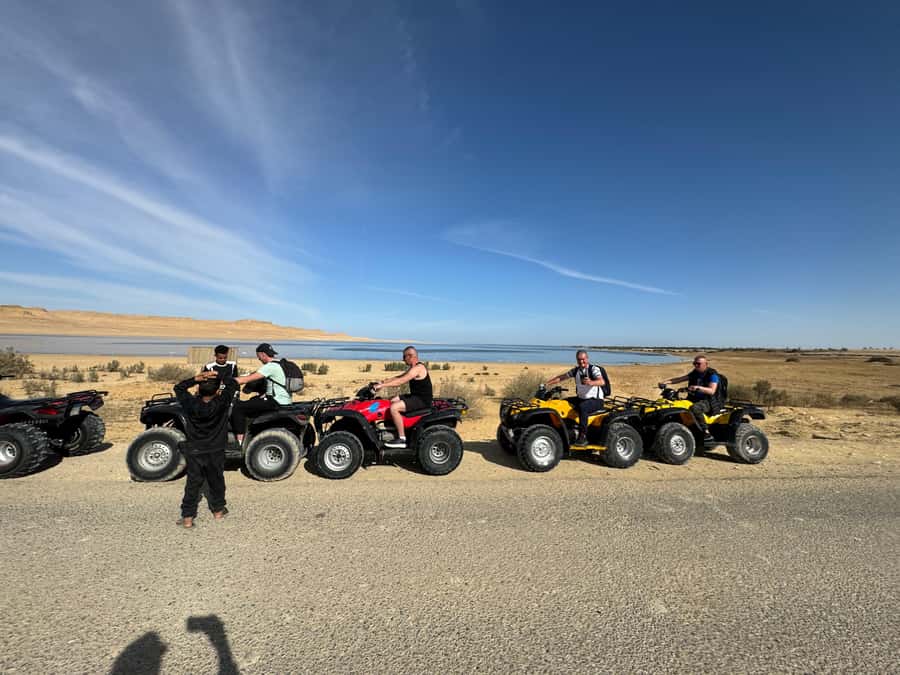 Fayoum: Qarun Sahara Safari With( ATV ) Quad bike From Cairo - Guides matter, and the names you will hear