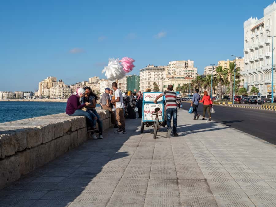From Alexandria:- Alexandria Top Highlights half-day tour - Price and logistics: air-conditioned pickup is the big value
