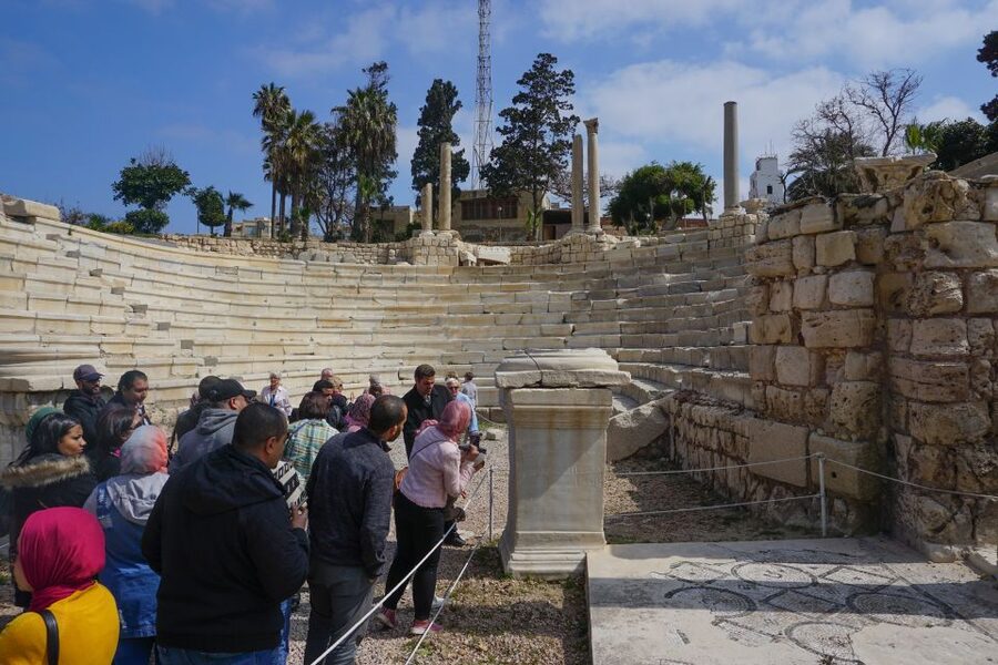From Alexandria: Full-Day Guided Tour of Historical Sights - Lunch break and how the meal fits the day