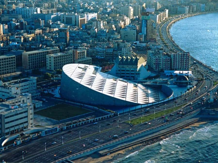 From Alexandria Port: Alexandria Day Tour - Abu al-Abbas al-Mursi Mosque and the old harbor scene