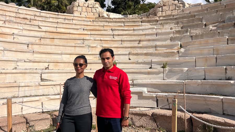 From Alexandria Port: Alexandria Day Tour - Alexandria Library courtyard, statues, and what you can actually do there