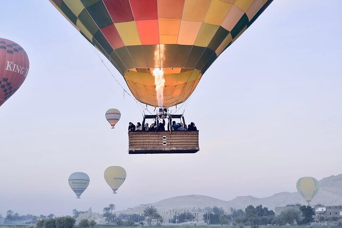 From Aswan: 2 Night-3 Day Nile Cruise & Hot Air Balloon Ride - West Bank Highlights: Three Tombs, Hatshepsut, and the Colossi of Memnon