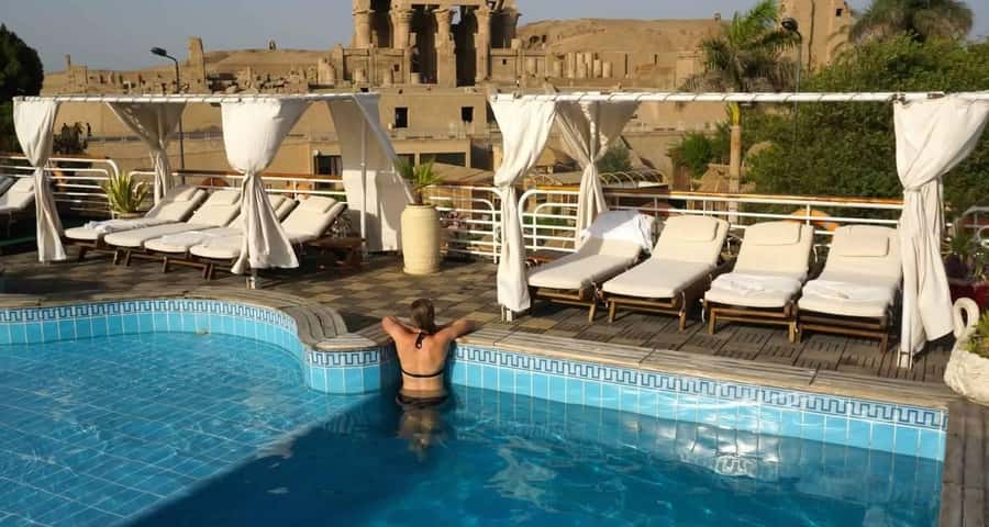 From Aswan: 4-Days 3-Night Nile Cruise with Hot Air Balloon - Day 1 in Aswan: High Dam, Philae Temple, and a Night on the Nile