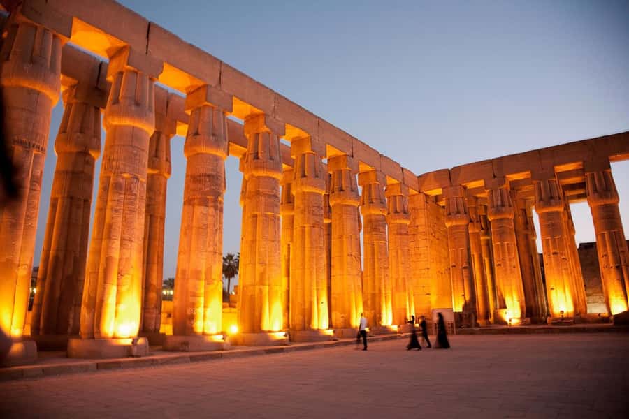 From Aswan:4 Days Nile Cruise Luxor Abu Simbel & Air Balloon - Day 2 Abu Simbel at 4:30 AM, then Kom Ombo’s Double Temple