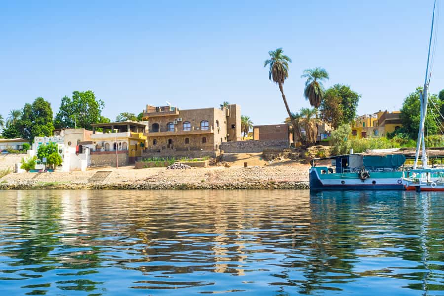 From Aswan: Philae Temple & Motorboat Tour to Nubian Village - Wandering, tea, and buying souvenirs the smart way