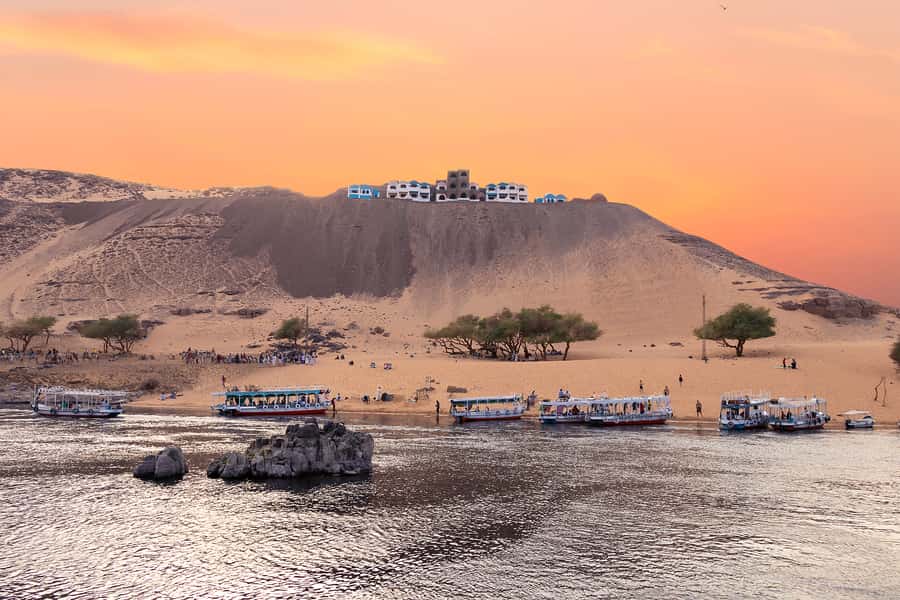 From Aswan: Philae Temple & Motorboat Tour to Nubian Village - Pickup logistics in Aswan: where the day can slip
