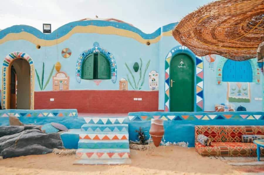 From Aswan: Private Tour to Nubian Village - What You’ll See at Nubian Village: Houses, Colors, and Everyday Traditions