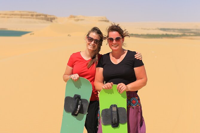 From Cairo 4x4 Safari, Camel Ride, Magic Lake, Waterfalls & Lunch - Magic Lake: The Color-Changing Stop That Pulls You In