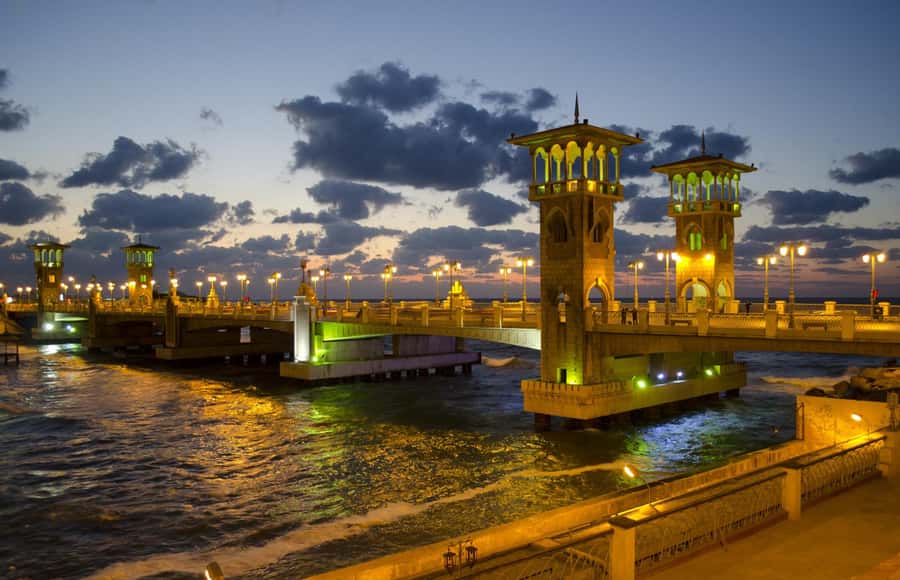 From Cairo: Alexandria Day Tour with Lunch - St Mark’s Cathedral, Abu al-Abbas Mosque, and Alexandria’s shoreline views