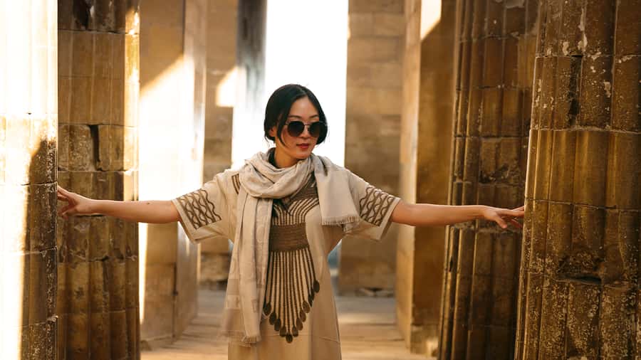 From Cairo: Dahshur and Memphis Private Half-Day Guided Tour - Valley Temple details: understanding the ancient design