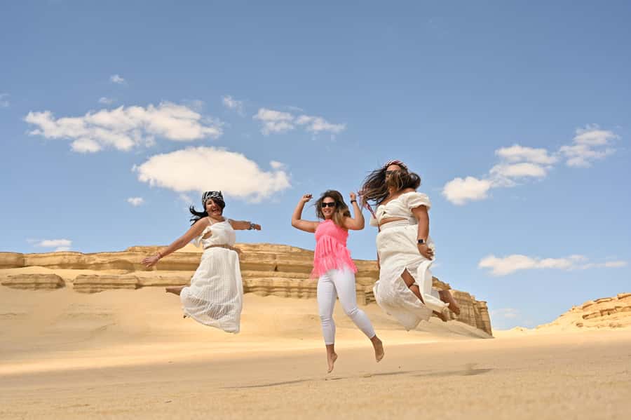 From Cairo: Desert Safari, Camel Ride, Magic Lake, & Lunch - About the guides and safety: the difference between fun and chaos