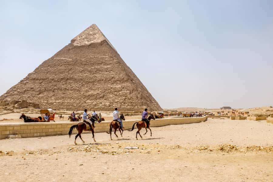 From Cairo/Giza: Pyramids, Memphis, and Sakkara Day Tour - VIP Private Tour with lunch and a Felucca sail on the Nile
