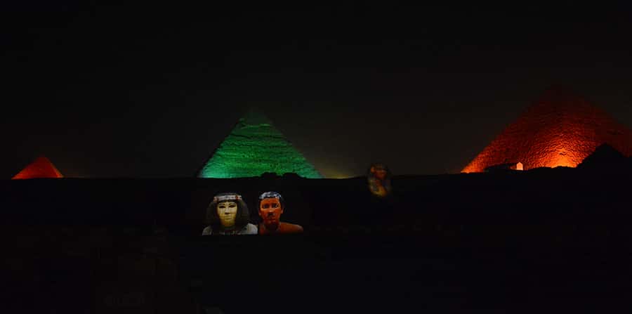 From Cairo: Giza Pyramids Tour with Light Show and Transfer - Nighttime at Giza: what makes this show worth your time